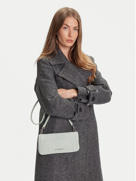 Calvin Klein Jeans Táska Calvin Klein Jeans Rouched Zip Top Bag LV04K3090G Szürke
