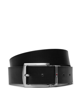 Tommy Hilfiger Pánsky opasok Tommy Hilfiger Denton 3.5 Rev AM0AM13012 Tmavomodrá