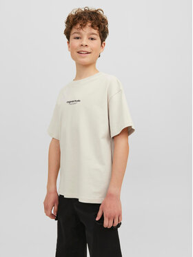 Jack & Jones Junior Jack & Jones Junior Футболка Vesterbro 12242827 Бежевий Loose Fit