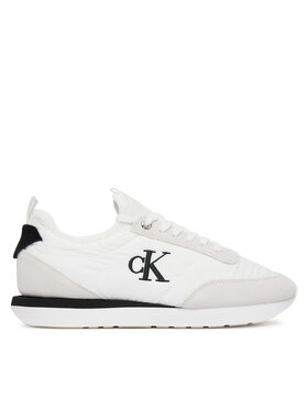 Calvin Klein Sportcipők Calvin Klein Retro Runner Lace Up Sock YW0YW02060 Fehér