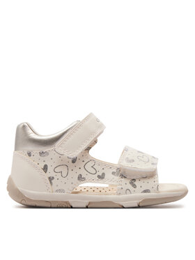 Geox Sandales Geox B Sandal Tapuz Girl B450YA 054AJ C0007 Balts