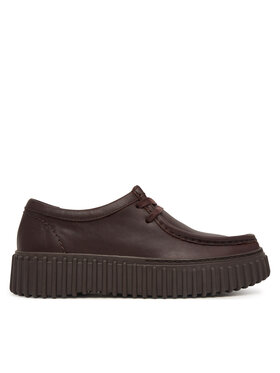 Clarks Īsi apavi Clarks Torhill Bee 26327768 Tumši brūna