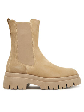 Tamaris Členková obuv s elastickým prvkom Tamaris 1-25992-41 Béžová