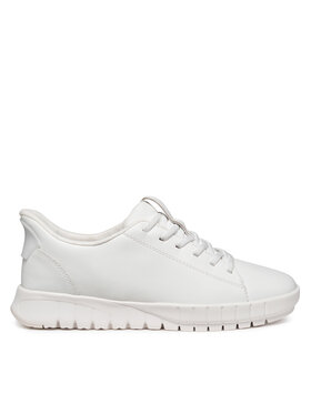 Geox Sneakersy Geox D Flextride Plus D567SA 09B15 C1000 Biela