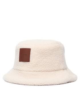 Calvin Klein Cappello Calvin Klein All-Over Sherpa W/ Patch Bucket LV04F5097G Crema