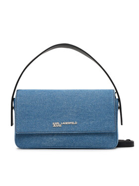 Karl Lagerfeld Jeans Kabelka Karl Lagerfeld Jeans A3W30326 Modrá