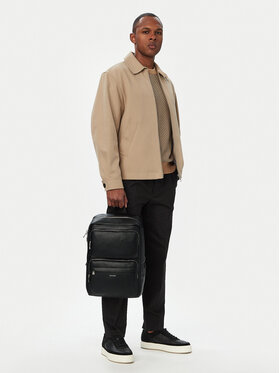 Calvin Klein Rucksack Calvin Klein Raised Double Pocket Backpack LV04D3493G Schwarz