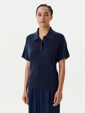 Tommy Hilfiger Tommy Hilfiger Poloshirt WW0WW45652 Dunkelblau Regular Fit