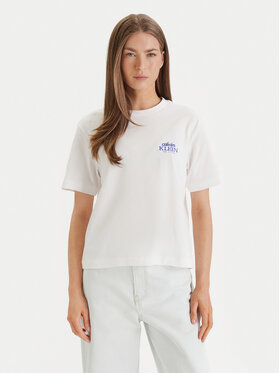 Calvin Klein Jeans Calvin Klein Jeans Camiseta LV047F801G Blanco Boxy Fit