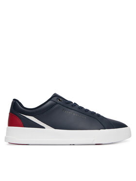 Tommy Hilfiger Sneakers Tommy Hilfiger Th Court Premium FM0FM05879 Bleumarin