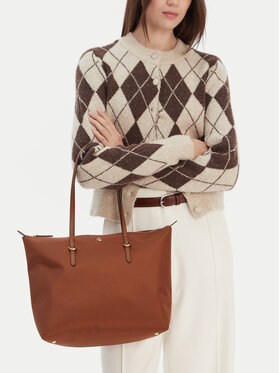 LAUREN RALPH LAUREN Kabelka LAUREN RALPH LAUREN Keaton 431916737042 Hnědá