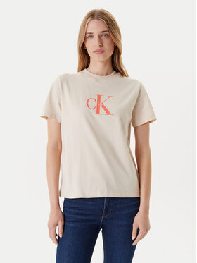 Calvin Klein Jeans Calvin Klein Jeans Camiseta Hero Classic LV047B865G Beis Regular Fit
