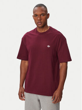 adidas adidas Camiseta Trefoil Essentials Loose KV3139 Guinda/burdeos Regular Fit