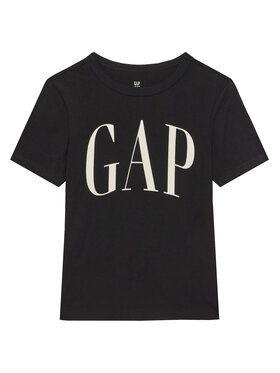 Gap Gap Футболка 708411-06 Чорний Regular Fit