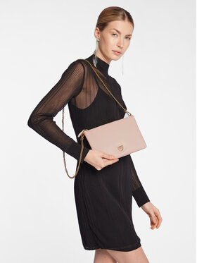 PINKO Дамска чанта Pinko Flat Classic PE 23 PCPL 100455 A0F1 Розов
