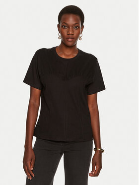 TWINSET TWINSET Majica 242TP2440 Črna Regular Fit