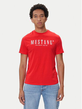 Mustang Mustang Camiseta Austin 1016853 Rojo Regular Fit