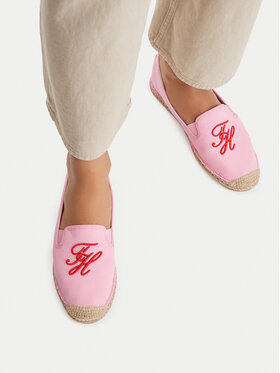 Tommy Hilfiger Espadrile Tommy Hilfiger Th Script Summer Espadrille FW0FW09240 Roz