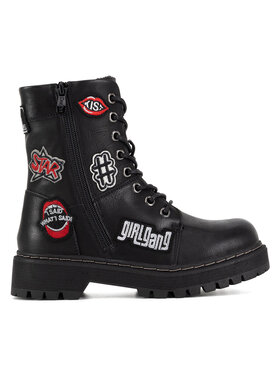 DeeZee Šnurovacia obuv DeeZee CS2665-60 Čierna