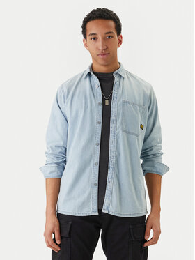 G-STAR G-Star Raw traper košulja D27083-D252 Svijetloplava Regular Fit