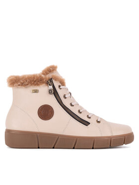 Remonte Šnurovacia obuv Remonte D1T72-60 Béžová