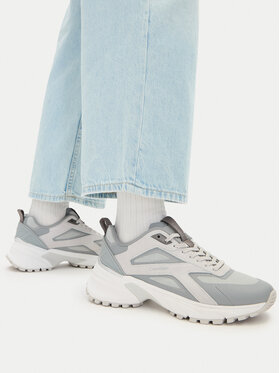 Calvin Klein Sneakersy Calvin Klein Hike Runner Ck Stripe Refl Su HW0HW03107 Šedá
