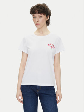 Pepe Jeans Pepe Jeans Футболка Rosey PL506070 Білий Regular Fit