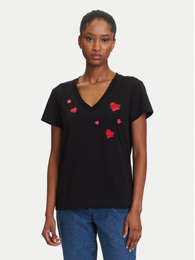 KARL LAGERFELD KARL LAGERFELD Camiseta A3W17017 Negro Regular Fit
