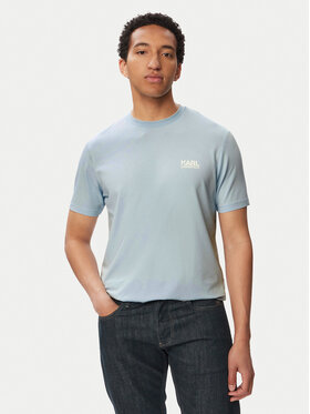 KARL LAGERFELD KARL LAGERFELD Camiseta 755781 563235 Azul claro Regular Fit