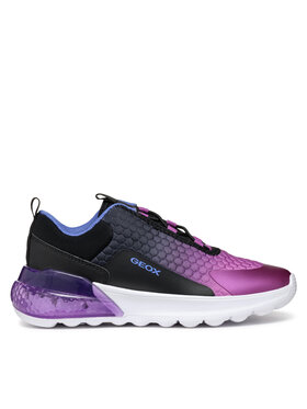 Geox Sneakersy Geox J Activart Illiminus J46LZA 0EE9J C0037 M Fioletowy
