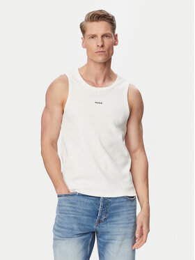 HUGO HUGO Майка Dapota 50563744 Білий Slim Fit