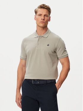 Beverly Hills Polo Club Beverly Hills Polo Club Поло P-SS26M-P42560 Сірий Regular Fit