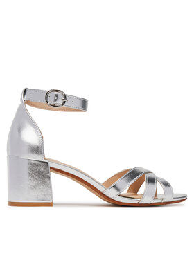JENNY Sandale JENNY S4SH1725 Srebrna