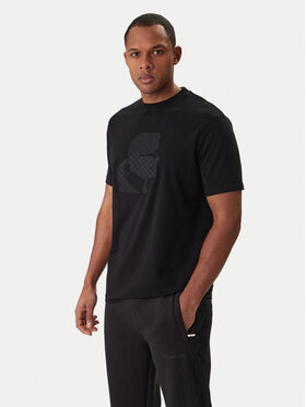 KARL LAGERFELD KARL LAGERFELD Camiseta 755055 561221 Negro Regular Fit