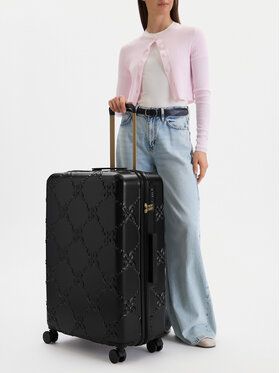 Nine West Велика валіза Nine West CEO-NW-L-005-09 BLACK Чорний