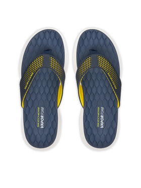 Skechers Čības uz pirksta Skechers Vapor Foam Sandal-Sayto 232894/NVYL Tumši zils