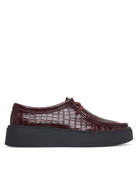 Clarks Poltopánky Clarks Torview W 26328105 Bordová