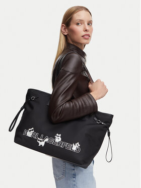 KARL LAGERFELD Handtasche KARL LAGERFELD B3W30351 Schwarz