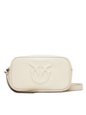 PINKO Kabelka PINKO Pelle Bottalata AI 25-26 PCPL 105354 A29Q Écru