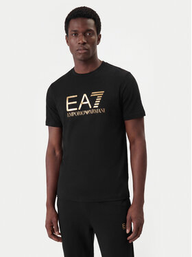 EA7 Emporio Armani EA7 Emporio Armani Футболка 7M001412 AF22264 MC004 Чорний Regular Fit
