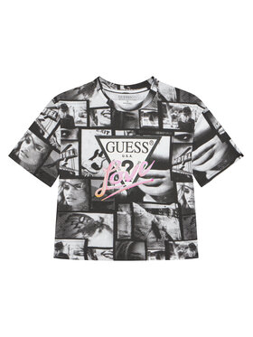 Guess Guess Футболка J5YI07 K6YW4 Чорний Regular Fit