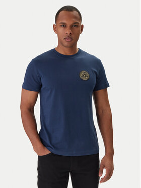 Versace Jeans Couture Versace Jeans Couture Camiseta 80GAHT03 CJ00T Azul Regular Fit