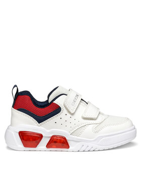 Geox Sneakersy Geox J Illuminus J55GVA 014BU C0050 S Biela