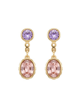 Swarovski Сережки Swarovski Chroma 5738478 Золотий