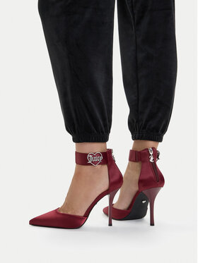 Juicy Couture Magassarkú Juicy Couture EO-LH24018-2A Bordó