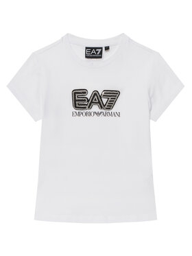 EA7 Emporio Armani EA7 Emporio Armani Camiseta 7G000257 AF10373 U0002 Blanco Slim Fit