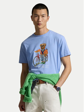 Polo Ralph Lauren Polo Ralph Lauren Camiseta 710B16612001 Azul Slim Fit