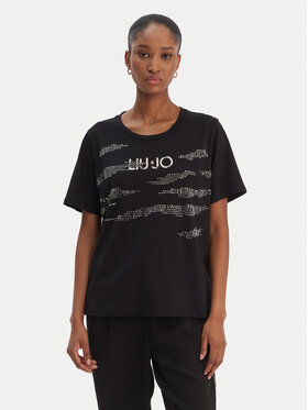Liu Jo Sport Liu Jo Sport Camiseta TA6265 JS923 Negro Regular Fit