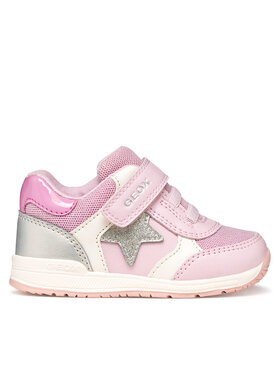Geox Sneakers Geox B Rishon Girl B560LA 0BCEW C0514 Rosa