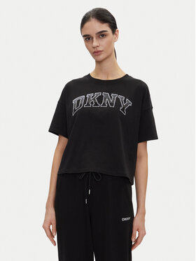DKNY Sport DKNY Sport Футболка DP5T1223 Чорний Regular Fit